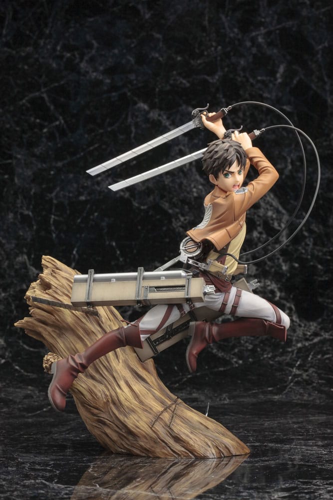 Attack on Titan ARTFXJ Statue 1/8 Eren Yeager Renewal Package Ver. 26 cm