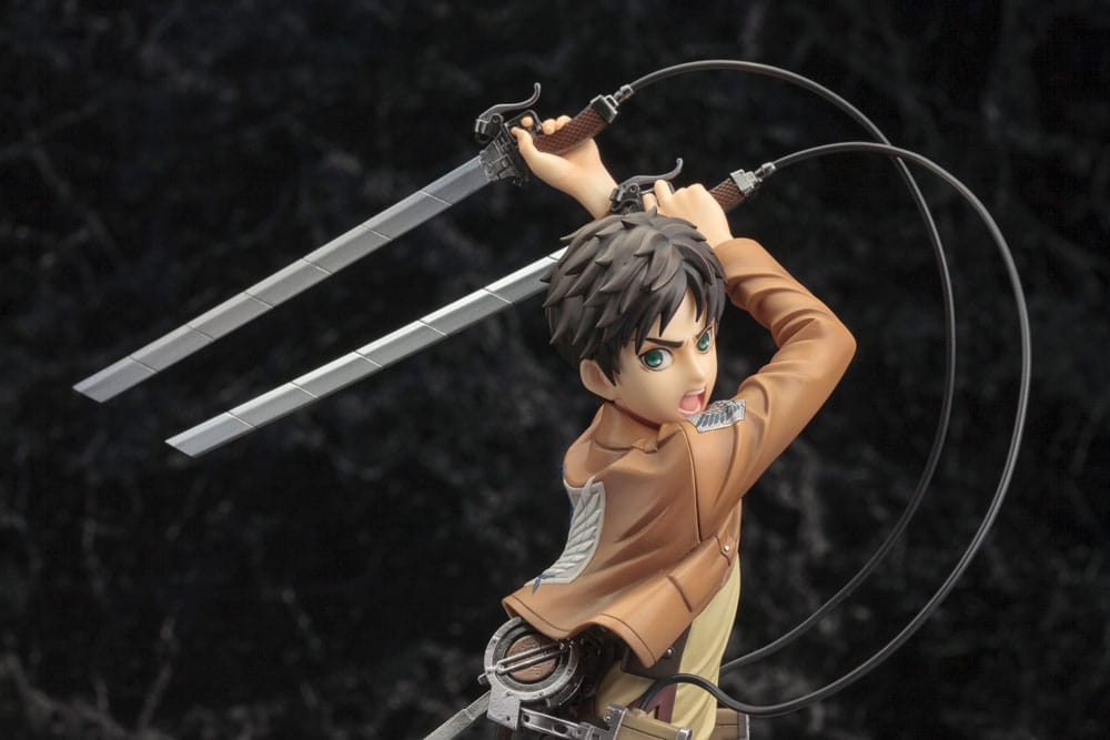 Attack on Titan ARTFXJ Statue 1/8 Eren Yeager Renewal Package Ver. 26 cm