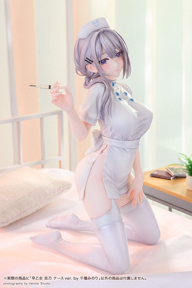 Original Character PVC Statue 1/7 Saotome Shino Nurse Ver. Illustration by Minori Chigusa 17 cm