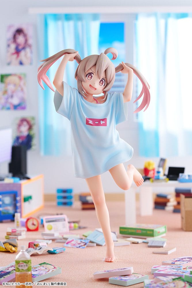 Onimai: I'm Now Your Sister! PVC Statue 1/6 Mahiro Oyama T-shirt Ver. 25 cm