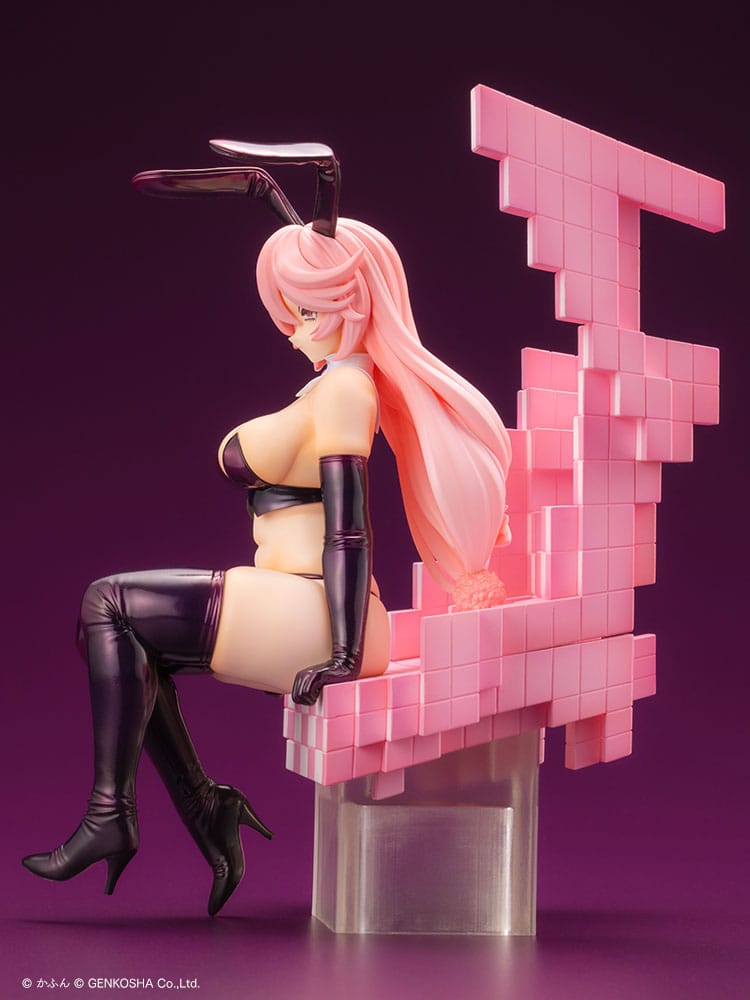 Original Character Trick Bunnies PVC Statue 1/7 Sitting Bunny Illustration by Kafun 24 cm