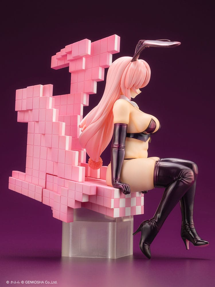 Original Character Trick Bunnies PVC Statue 1/7 Sitting Bunny Illustration by Kafun 24 cm