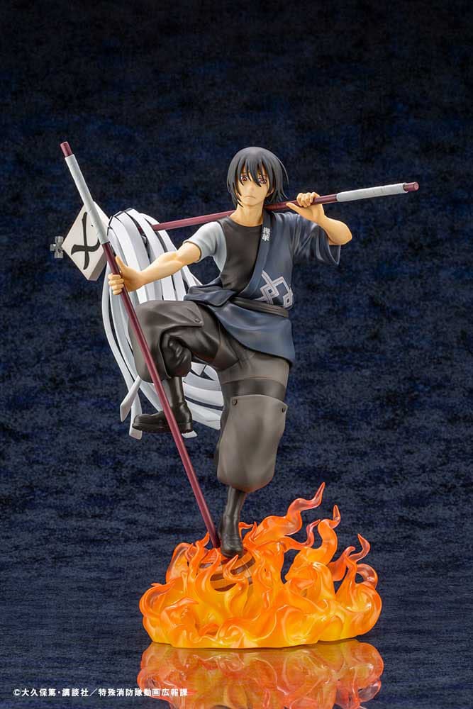 Fire Force ARTFX J Statue 1/8 Shinmon Benimaru 28 cm    - Damaged packaging