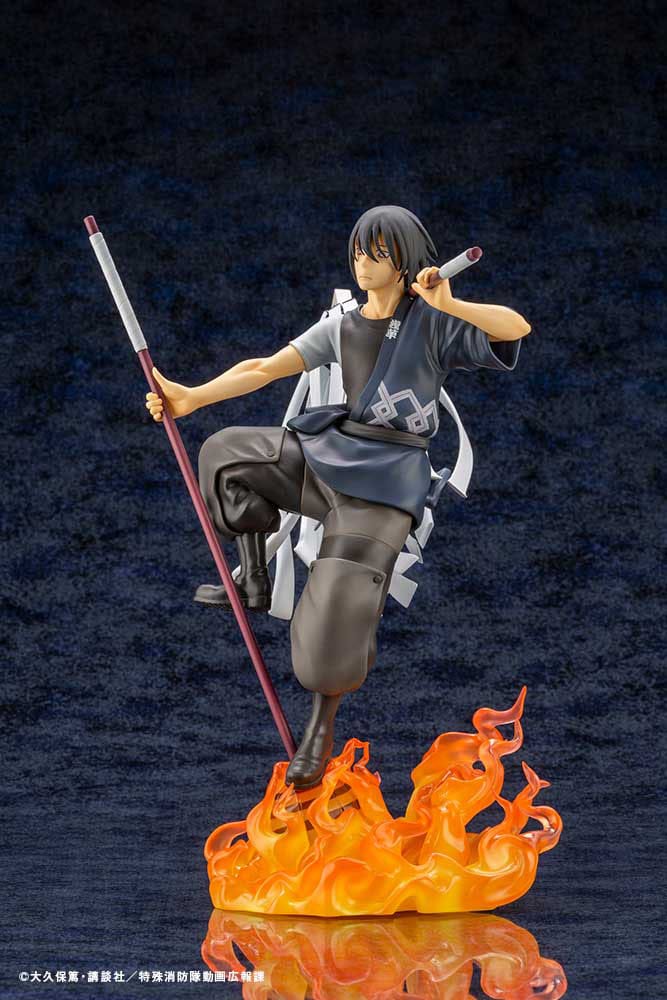 Fire Force ARTFX J Statue 1/8 Shinmon Benimaru 28 cm    - Damaged packaging