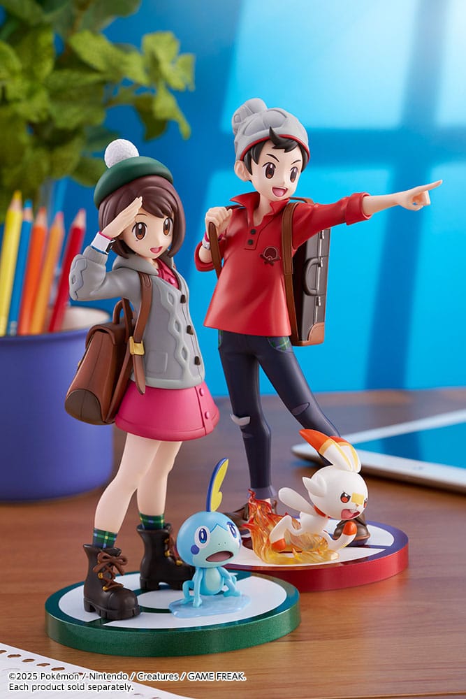 Pokémon ARTFXJ Statue 1/8 Gloria & Sobble 21 cm