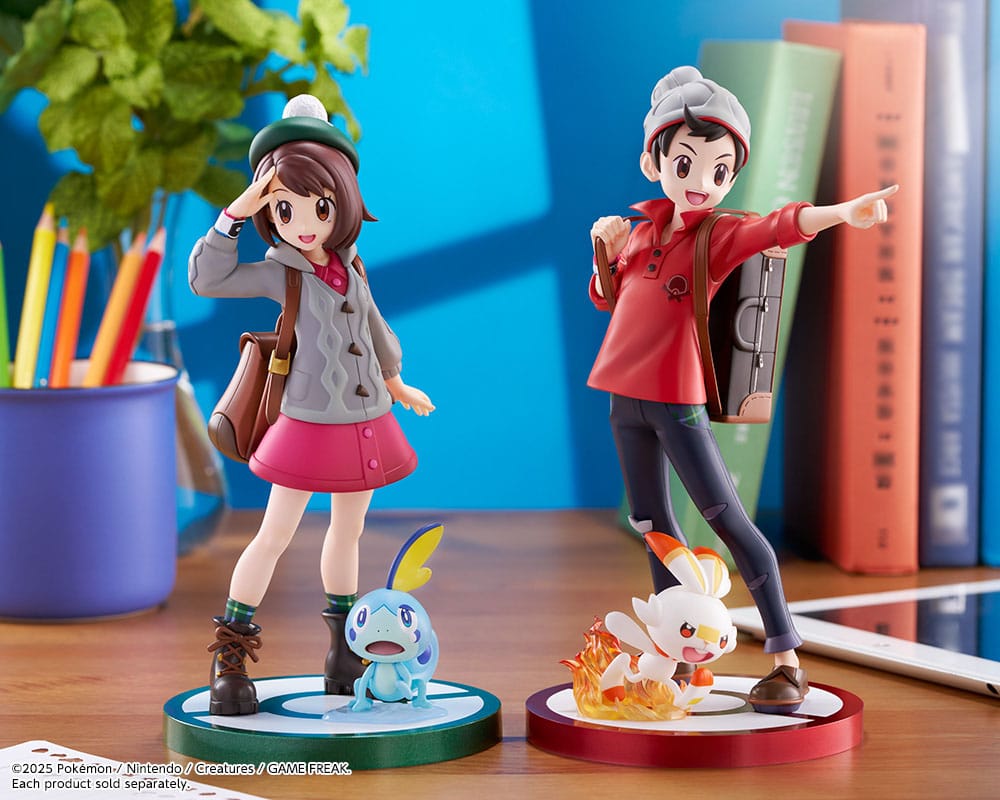 Pokémon ARTFXJ Statue 1/8 Gloria & Sobble 21 cm