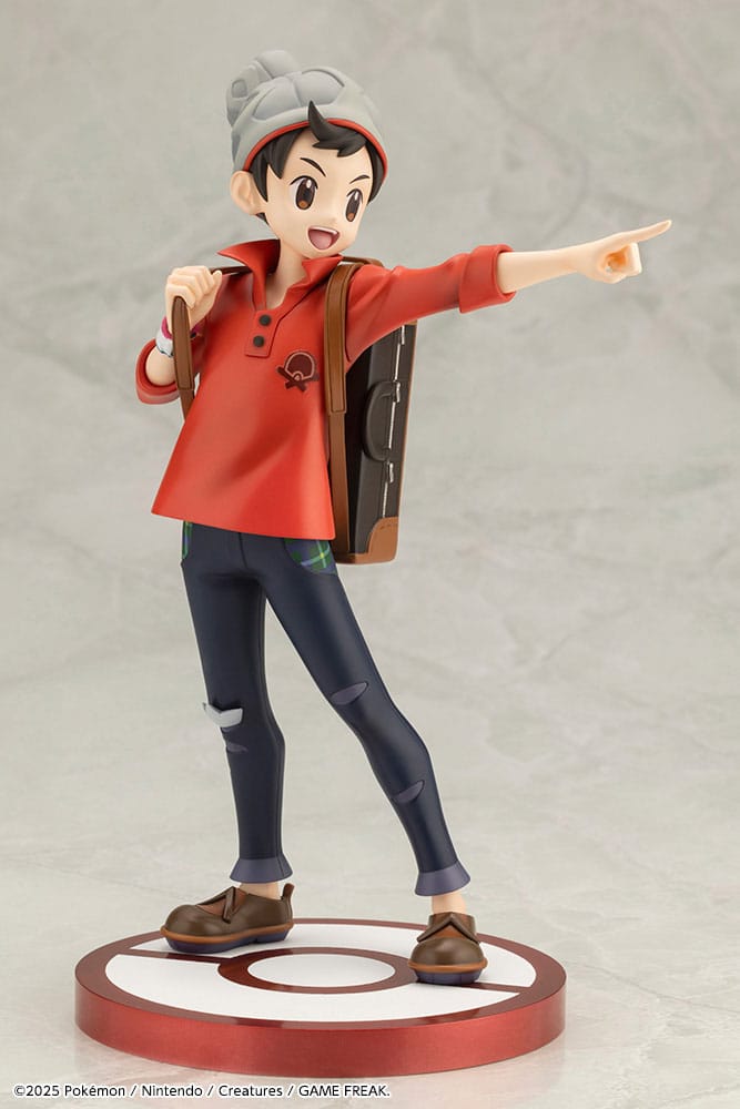 Pokémon ARTFXJ Statue 1/8 Victor & Scorbunny 21 cm - Damaged packaging