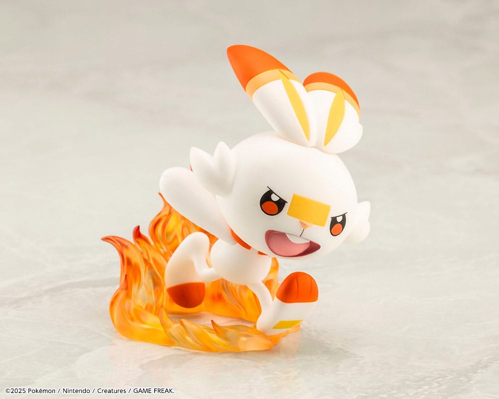Pokémon ARTFXJ Statue 1/8 Victor & Scorbunny 21 cm - Damaged packaging