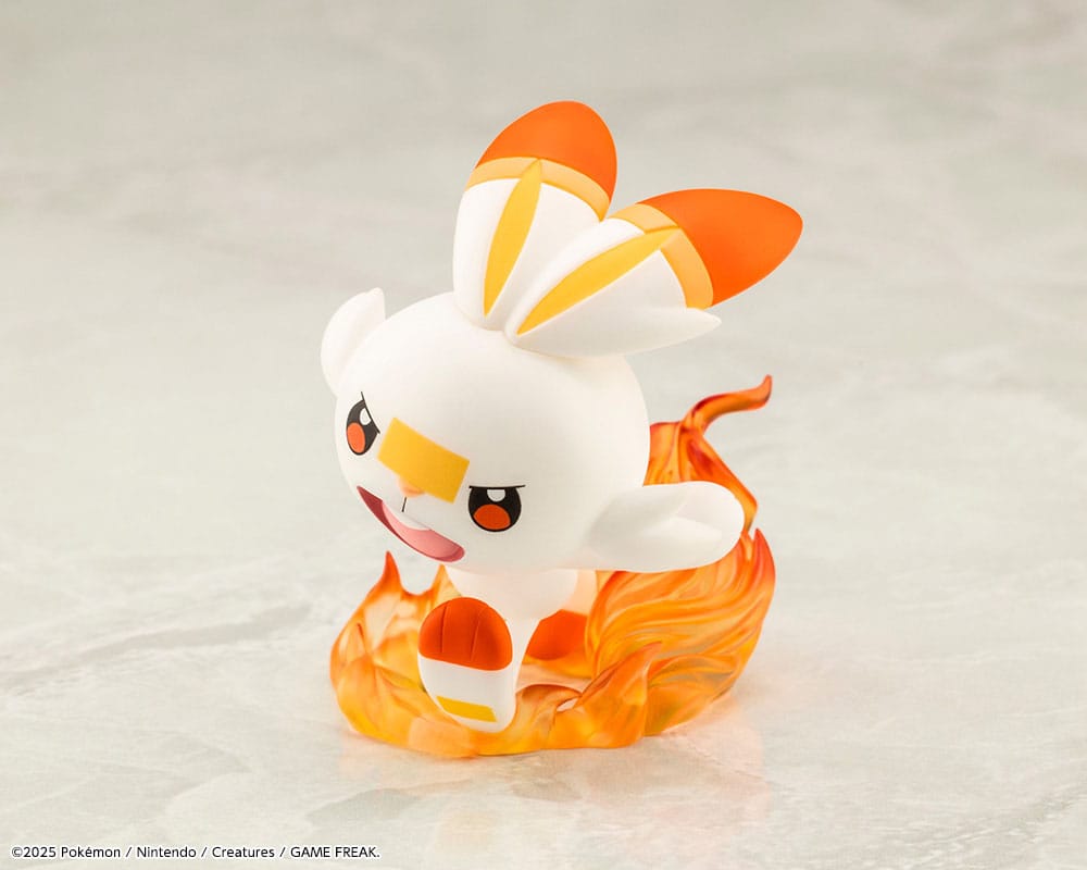 Pokémon ARTFXJ Statue 1/8 Victor &amp; Scorbunny 21 cm - Damaged packaging