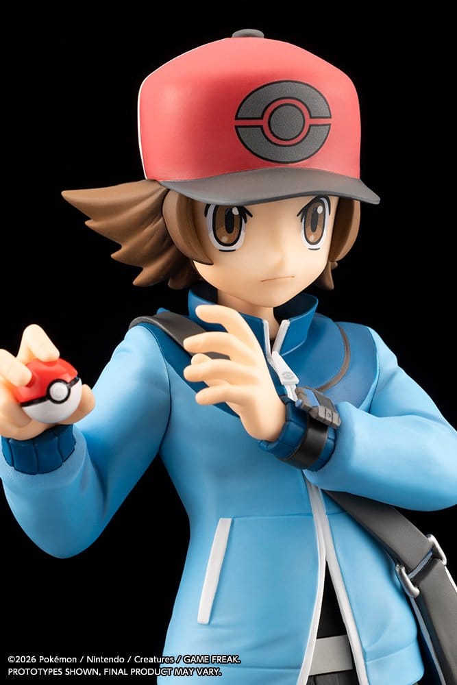 Pokémon ARTFX J PVC Figure 1/8 Hilbert with Victini 20 cm
