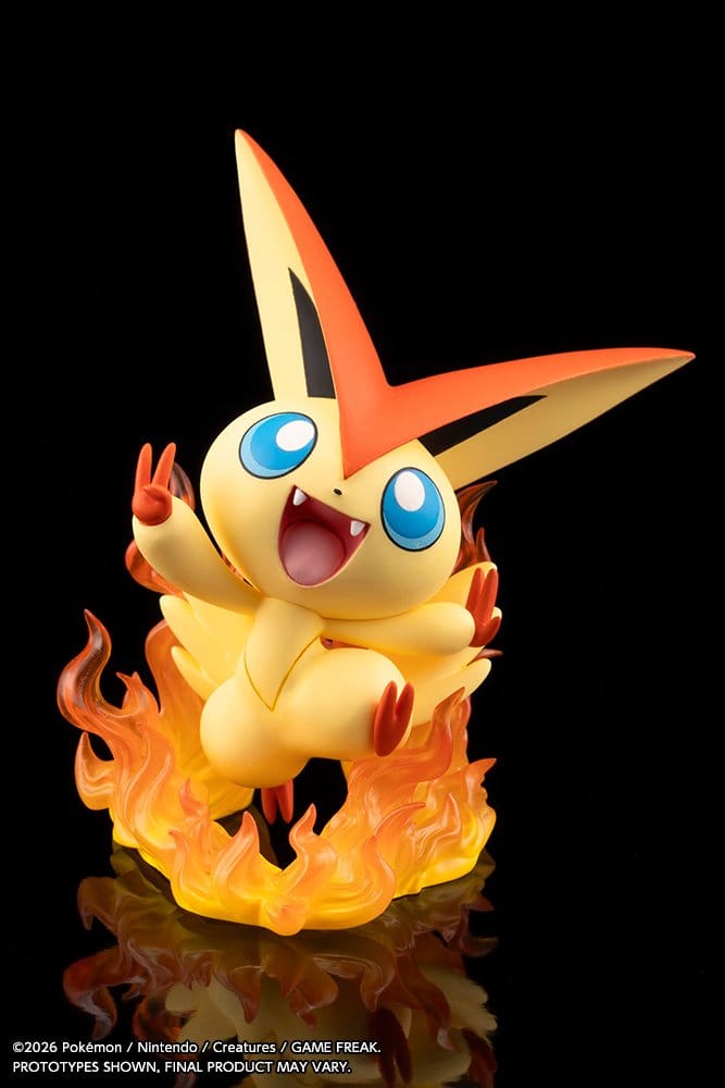 Pokémon ARTFX J PVC Figure 1/8 Hilbert with Victini 20 cm