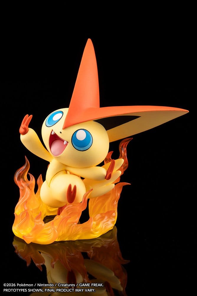 Pokémon ARTFX J PVC Figure 1/8 Hilbert with Victini 20 cm