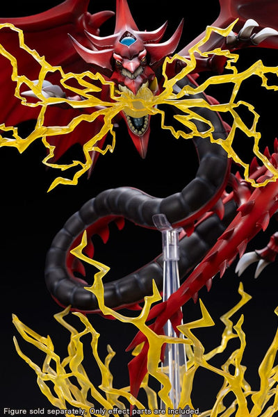 Yu-Gi-Oh! PVC Statue Accessories Slifer the Sky Dragon Egyptian God Expansion Parts Set   - Damaged packaging