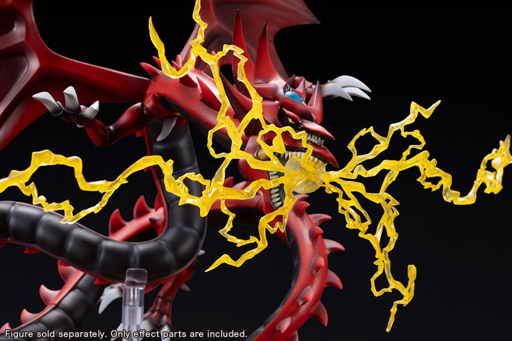 Yu-Gi-Oh! PVC Statue Accessories Slifer the Sky Dragon Egyptian God Expansion Parts Set   - Damaged packaging