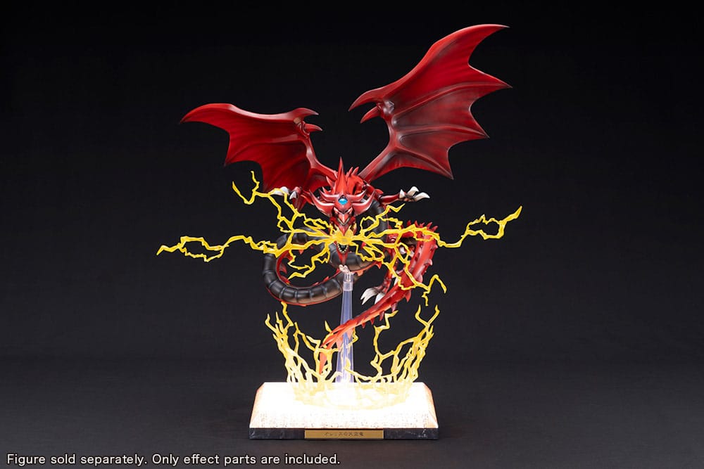 Yu-Gi-Oh! PVC Statue Accessories Slifer the Sky Dragon Egyptian God Expansion Parts Set   - Damaged packaging