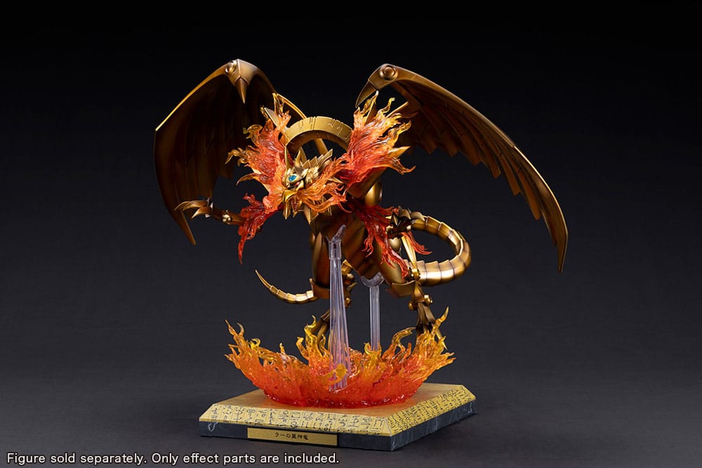 Yu-Gi-Oh! PVC Statue Accessories The Winged Dragon of Ra Egyptian God Expansion Parts Set  - Damaged packaging