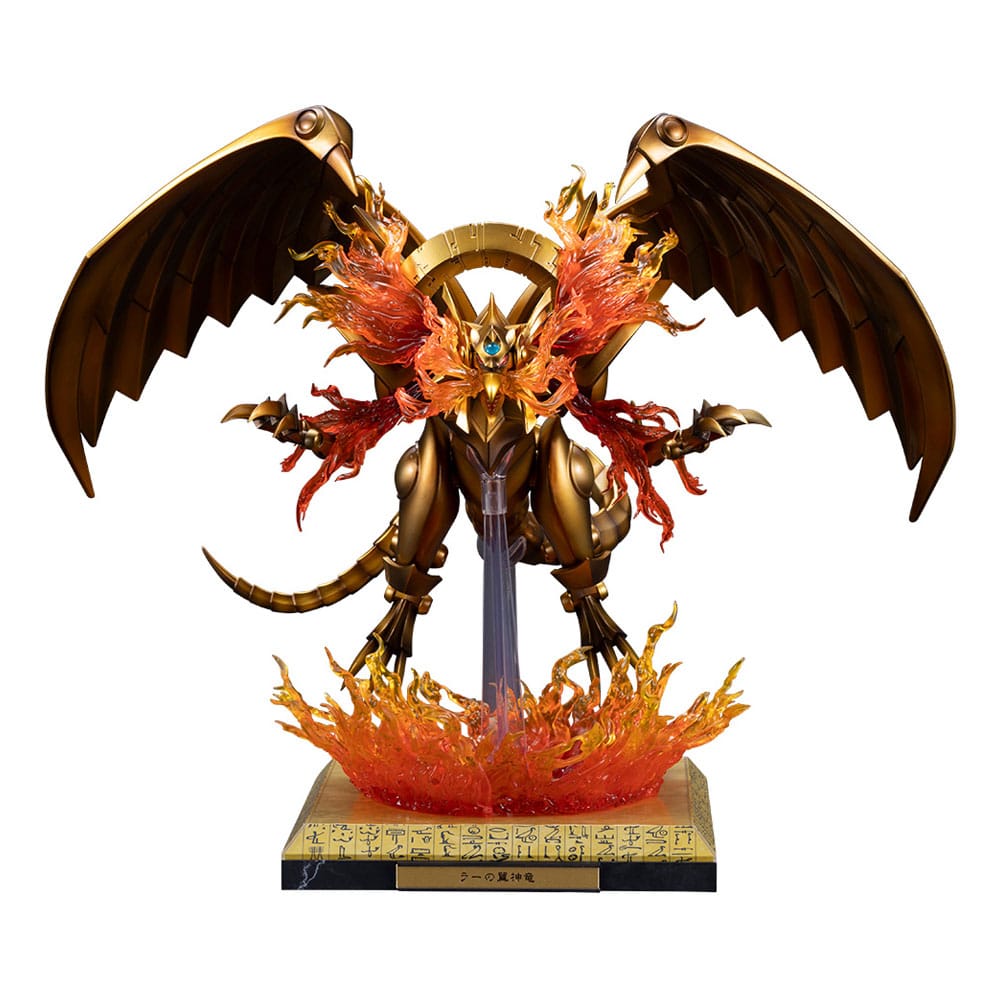 Yu-Gi-Oh! PVC Statue Accessories The Winged Dragon of Ra Egyptian God Expansion Parts Set  - Damaged packaging