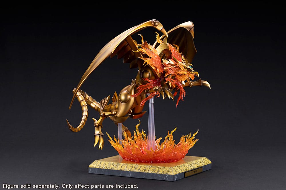 Yu-Gi-Oh! PVC Statue Accessories The Winged Dragon of Ra Egyptian God Expansion Parts Set  - Damaged packaging