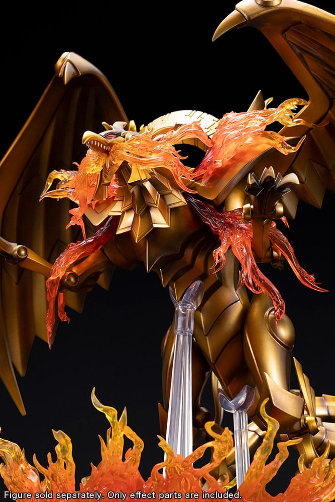 Yu-Gi-Oh! PVC Statue Accessories The Winged Dragon of Ra Egyptian God Expansion Parts Set  - Damaged packaging