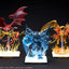 Yu-Gi-Oh! PVC Statue Accessories Obelisk the Tormentor Egyptian God Expansion Parts Set