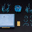 Yu-Gi-Oh! PVC Statue Accessories Obelisk the Tormentor Egyptian God Expansion Parts Set