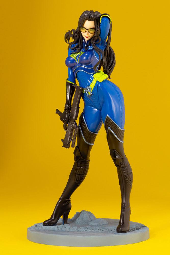 G.I. Joe Bishoujo PVC Statue 1/7 Baroness 25th Anniversary Blue Color Ver. 23 cm