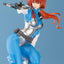 G.I. Joe Bishoujo PVC Statue 1/7 Scarlett 25th Anniversary Sky Blue Color Ver. 23 cm