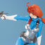 G.I. Joe Bishoujo PVC Statue 1/7 Scarlett 25th Anniversary Sky Blue Color Ver. 23 cm