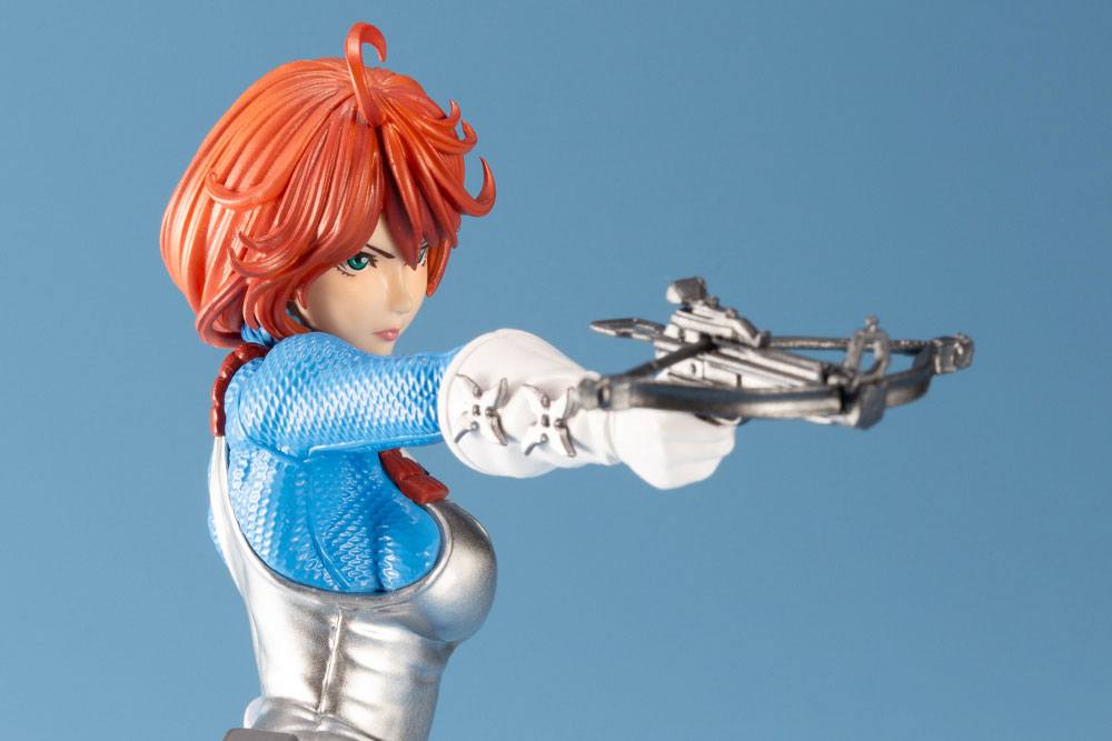 G.I. Joe Bishoujo PVC Statue 1/7 Scarlett 25th Anniversary Sky Blue Color Ver. 23 cm