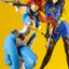 G.I. Joe Bishoujo PVC Statue 1/7 Scarlett 25th Anniversary Sky Blue Color Ver. 23 cm