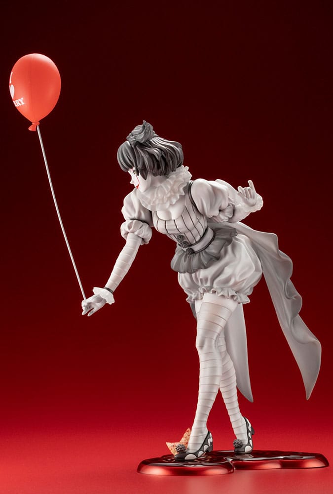 Stephen Kings It 2017 Bishoujo PVC Statue 1/7 Pennywise Monochrome 25 cm