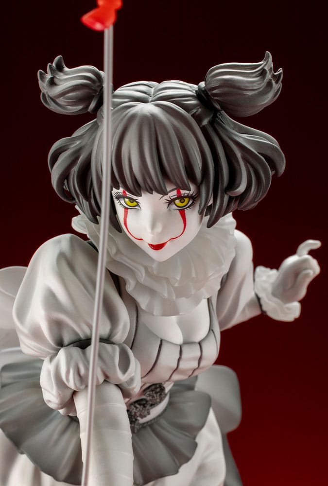 Stephen Kings It 2017 Bishoujo PVC Statue 1/7 Pennywise Monochrome 25 cm