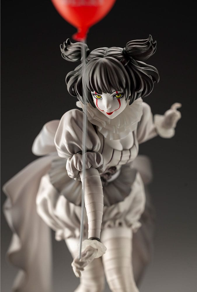 Stephen Kings It 2017 Bishoujo PVC Statue 1/7 Pennywise Monochrome 25 cm