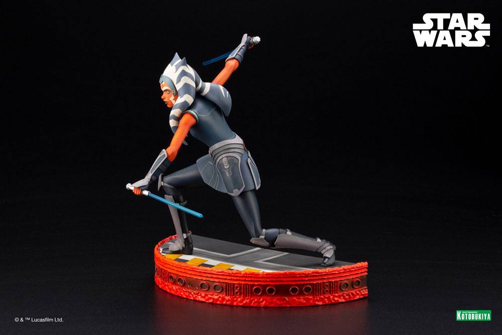 Star Wars The Clone Wars ARTFX PVC Statue 1/7 Ahsoka Tano Escape from the Clones 24 cm