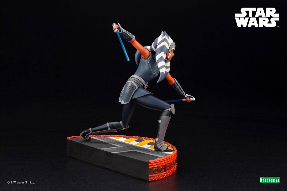 Star Wars The Clone Wars ARTFX PVC Statue 1/7 Ahsoka Tano Escape from the Clones 24 cm