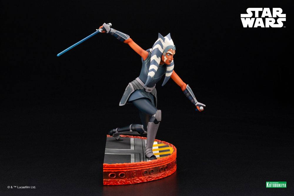 Star Wars The Clone Wars ARTFX PVC Statue 1/7 Ahsoka Tano Escape from the Clones 24 cm