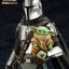 Star Wars The Mandalorian ARTFX Statue 1/10 Mandalorian & Grogu with Beskar Staff 18 cm