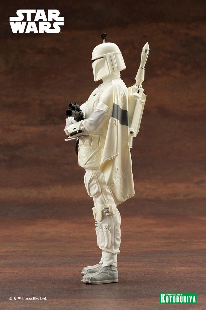 Star Wars ARTFX+ PVC Statue 1/10 Boba Fett White Armor Ver. 18 cm