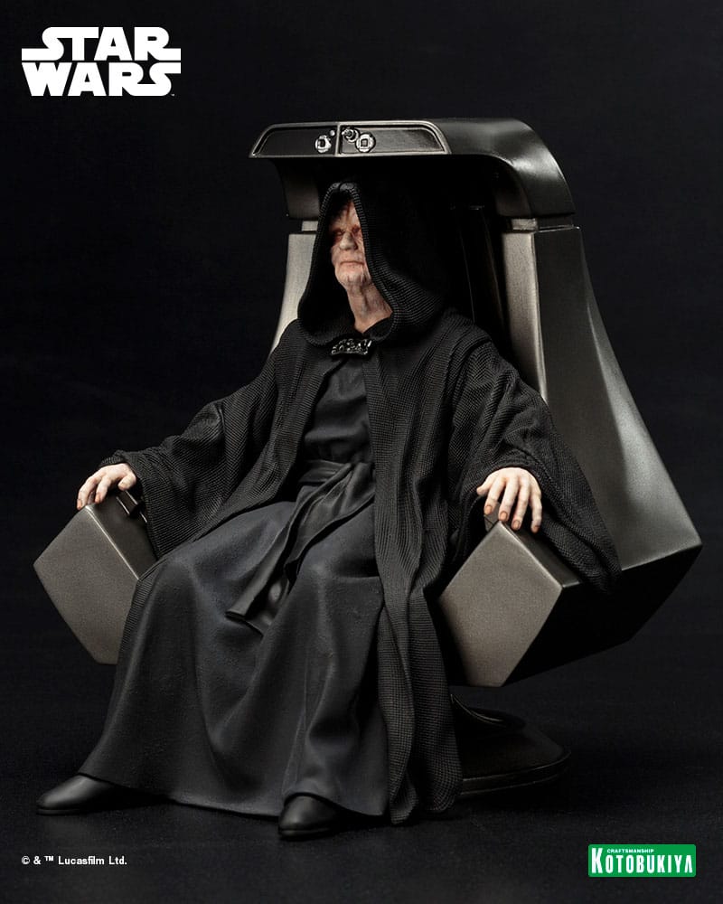 Star Wars: Return of the Jedi ARTFX+ PVC Statue 1/10 Emperor Palpatine 16 cm