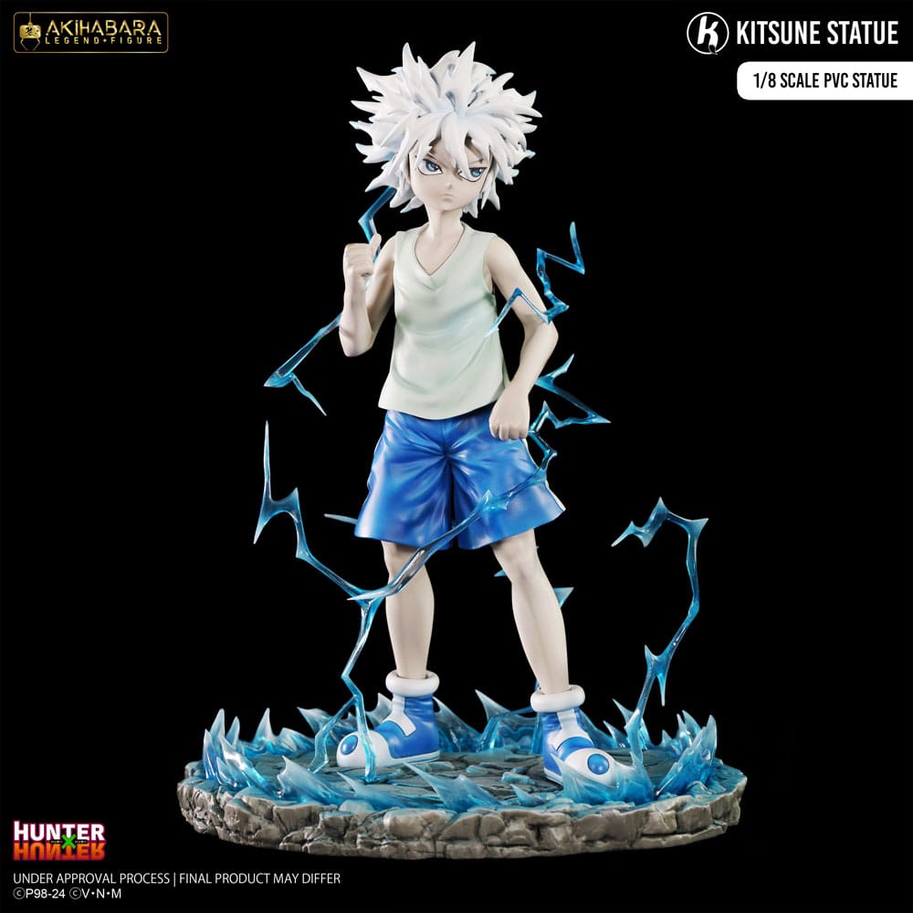 Hunter × Hunter Akihabara Legend Figure PVC Statue 1/8 Kirua (God Speed ​​Mode) 21 cm