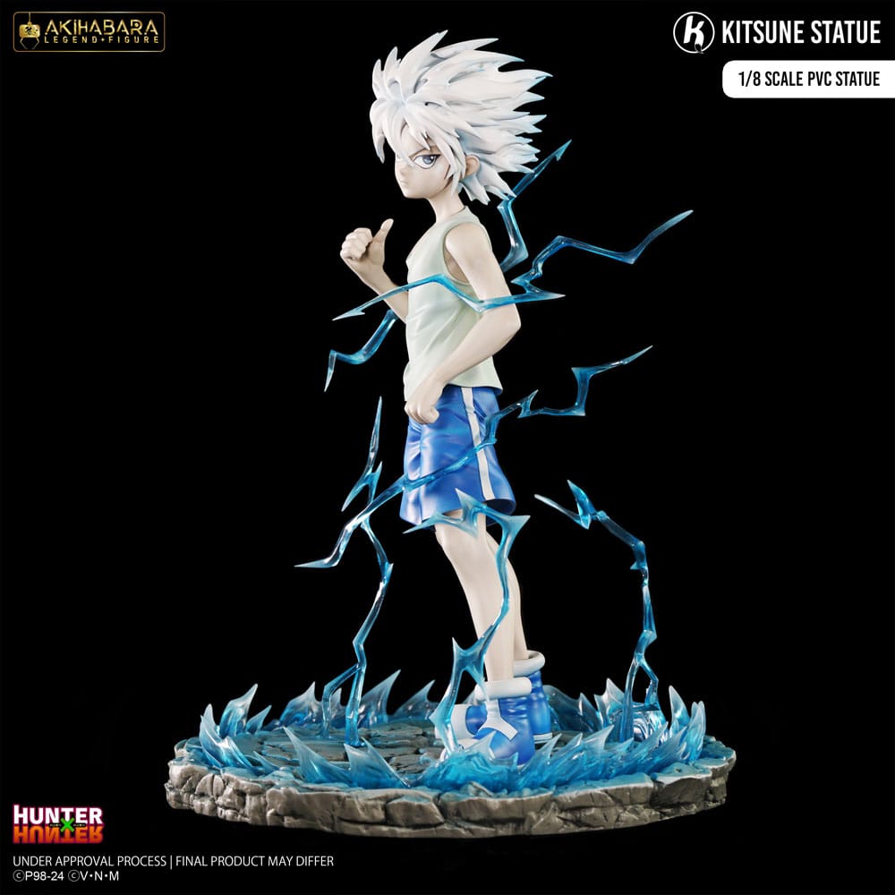 Hunter × Hunter Akihabara Legend Figure PVC Statue 1/8 Kirua (God Speed ​​Mode) 21 cm
