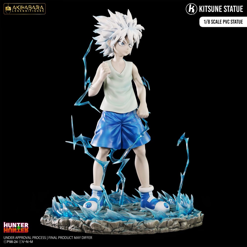 Hunter × Hunter Akihabara Legend Figure PVC Statue 1/8 Kirua (God Speed ​​Mode) 21 cm