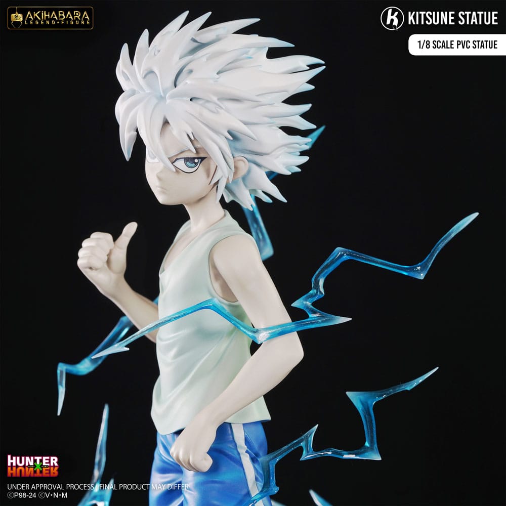 Hunter × Hunter Akihabara Legend Figure PVC Statue 1/8 Kirua (God Speed ​​Mode) 21 cm