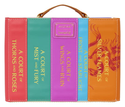 A Court of Thorns and Roses by Loungefly Crossbody Bag Book Series