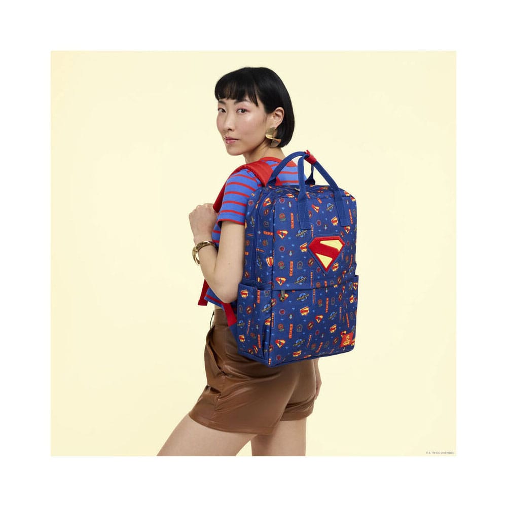 DC Comics by Loungefly Full-Size Nylon Backpack Superman