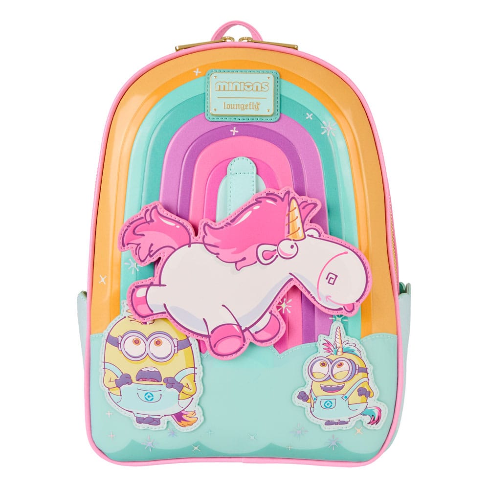Minions by Loungefly Mini Backpack Fluffy Unicorn
