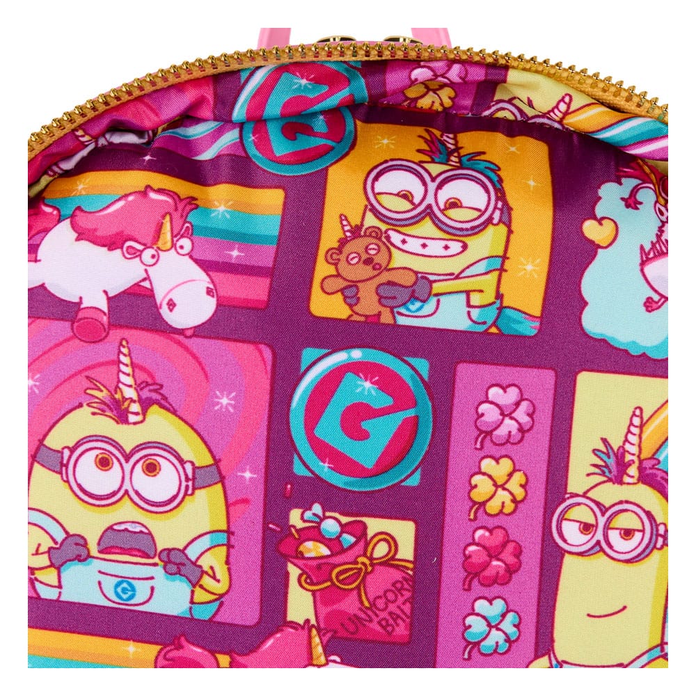 Minions by Loungefly Mini Backpack Fluffy Unicorn