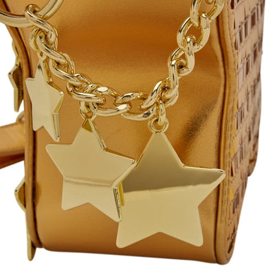 Loungefly Crossbody Bag Gold Stars