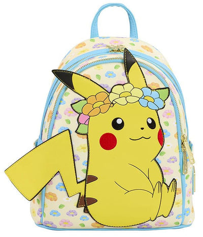 Pokémon by Loungefly Mini Backpack Sleeping Pikachu Floral Crown