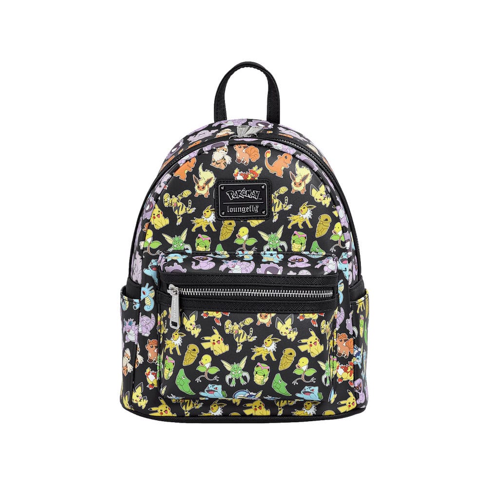 Pokémon by Loungefly Mini Backpack Multi Character All Over Print